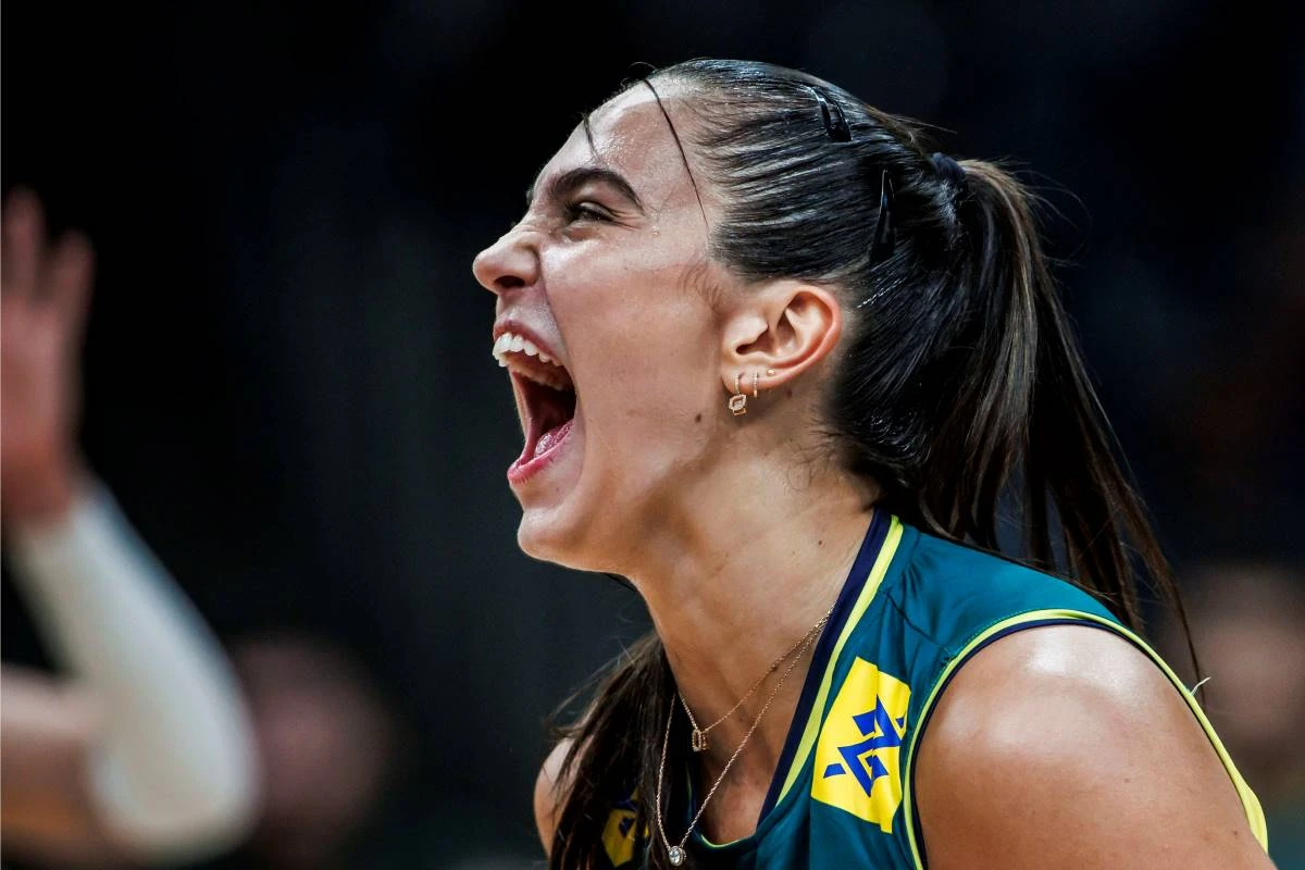 A transferência marca a primeira experiência internacional de Julia, revelada pelo Minas Tênis Clube e consolidada no Gerdau Minas -  (crédito: Divulgação/FIVB)