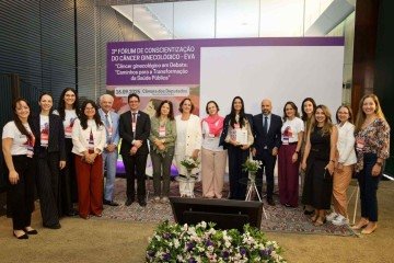 O evento traçou um panorama dos cânceres ginecológicos no Brasil -  (crédito: Divulgação/Grupo EVA)