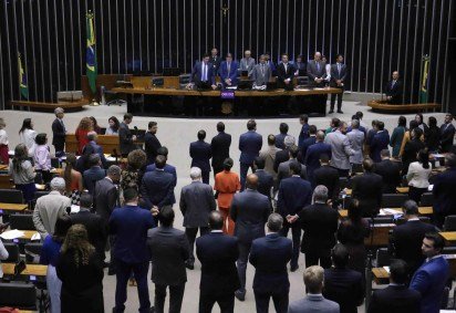 16/09/2025 - Plenário - Sessão Deliberativa da Câmara dos Deputados -  (crédito: Kayo Magalhães / Câmara dos Deputados)