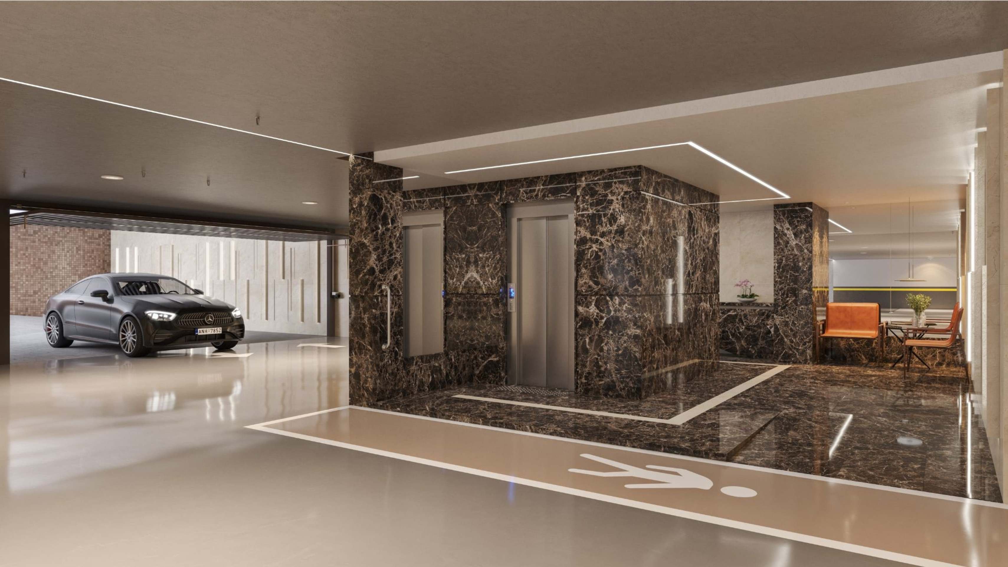 Residencial Diamante : At&eacute; 05 Su&iacute;tes com vista livre para o Parque das Sucupiras e o horizonte de Bras&iacute;lia