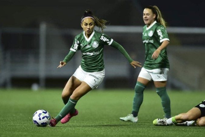 Palestrinas e Spartanas duelaram nesta quarta-feira, na Arena Barueri - (crédito: Foto: Mauro Horita/Staff Images CBF) Palestrinas e Spartanas duelaram nesta quarta-feira, na Arena Barueri - (crédito: Foto: Mauro Horita/Staff Images CBF)