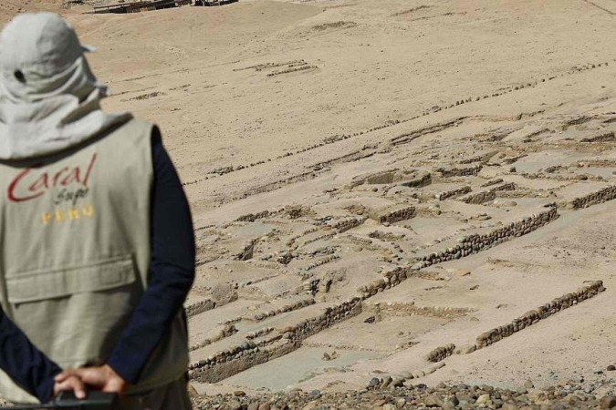 A antiga cidade de Peñico, no Peru, foi descoberta em julho de 2025 -  (crédito: Getty Images)