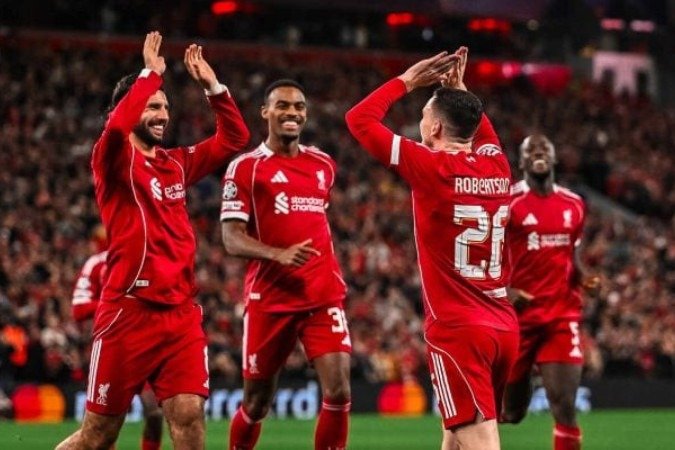 Liverpool vence o Atlético de Madrid pela Champions -  (crédito: Foto: Divulgação/Liverpool)