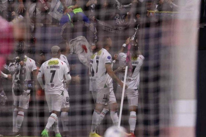 Veterano goleador marcou os dois tentos do confronto em Sangolquí - (crédito: Foto: Divulgação/Conmebol) Veterano goleador marcou os dois tentos do confronto em Sangolquí - (crédito: Foto: Divulgação/Conmebol)