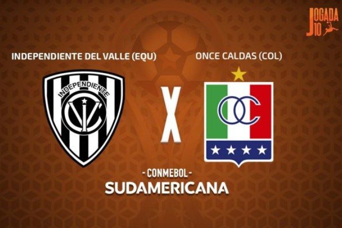 Del Valle e Caldas se enfrentam no Equador  -  (crédito: Foto: Arte/Jogada 10)