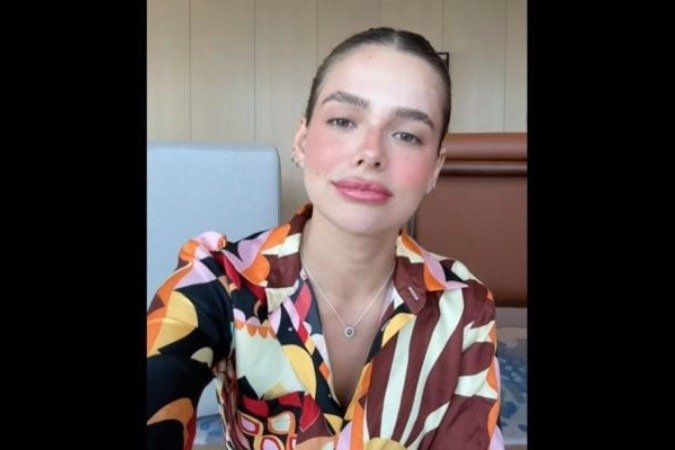 Lorena Lopes rebate vídeo de Yasmin Volpato, esposa de Lyanco, nas redes sociais -  (crédito: Foto: Reprodução)