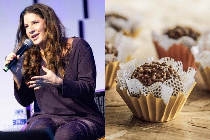 Atriz e apresentadora diz que bisavó criou o doce especialmente para a festa do então Brigadeiro Eduardo Gomes, que concorria às eleições presidenciais na época -  (crédito: Reprodução)