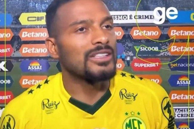 Reinaldo acredita que Mirassol foi prejudicado por ser novato na elite do futebol brasileiro - (crédito: Foto: Reprodução/GE ) Reinaldo acredita que Mirassol foi prejudicado por ser novato na elite do futebol brasileiro - (crédito: Foto: Reprodução/GE )