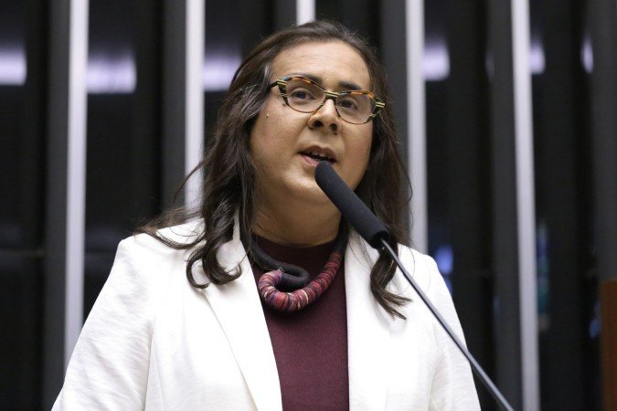 Deputada federal Duda Salabert protocolou um requerimento para criação de CPI para apurar fraudes no setor da mineração - (crédito: Kayo Magalhães / Câmara dos Deputados) Deputada federal Duda Salabert protocolou um requerimento para criação de CPI para apurar fraudes no setor da mineração - (crédito: Kayo Magalhães / Câmara dos Deputados)