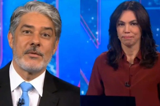 Willian Bonner e Ana Paula ironizam PEC da Blindagem no JN - (crédito: TV Globo) Willian Bonner e Ana Paula ironizam PEC da Blindagem no JN - (crédito: TV Globo)