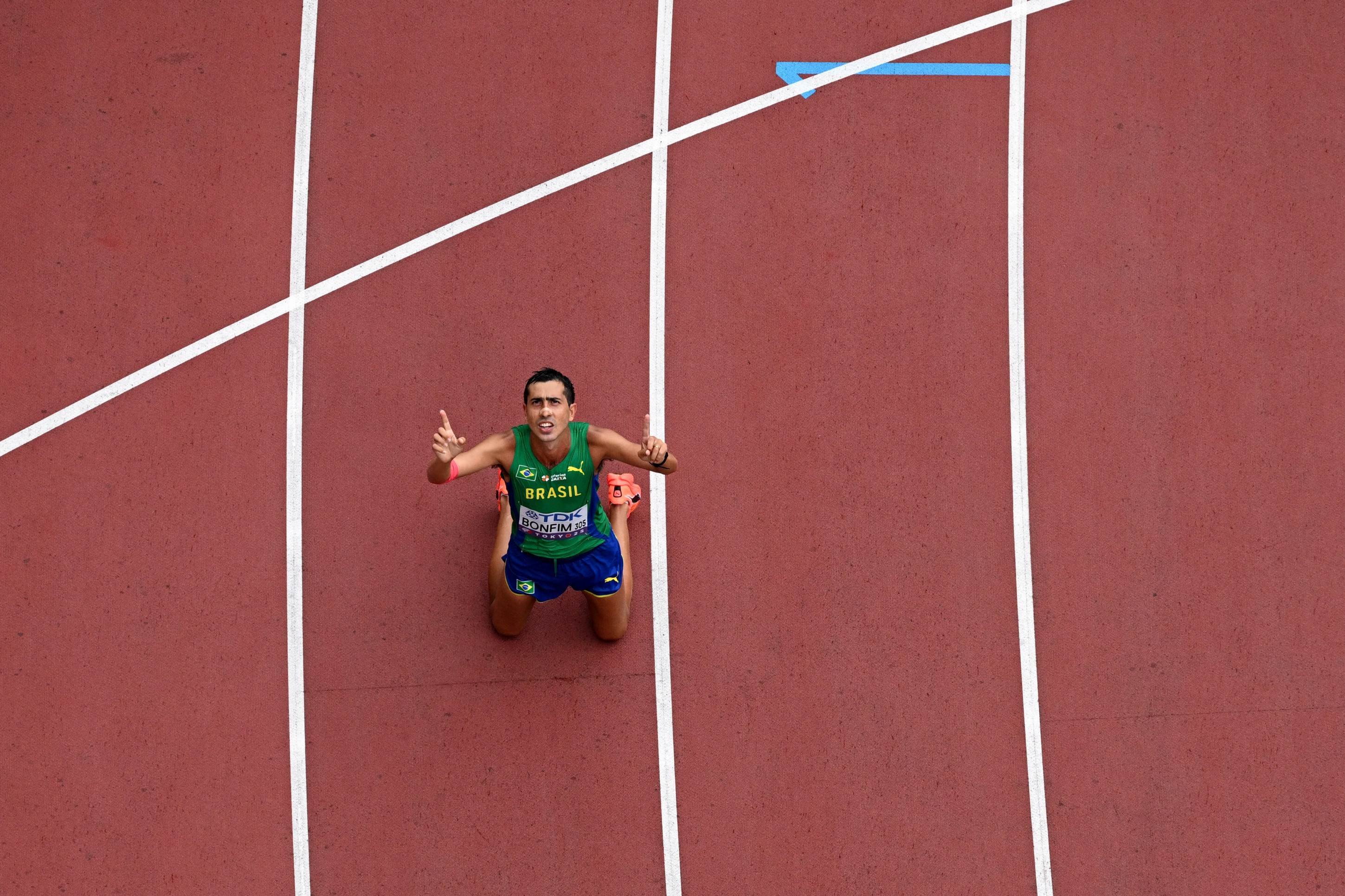 Caio Bonfim está a uma medalha do Olimpo do Brasil em Mundiais