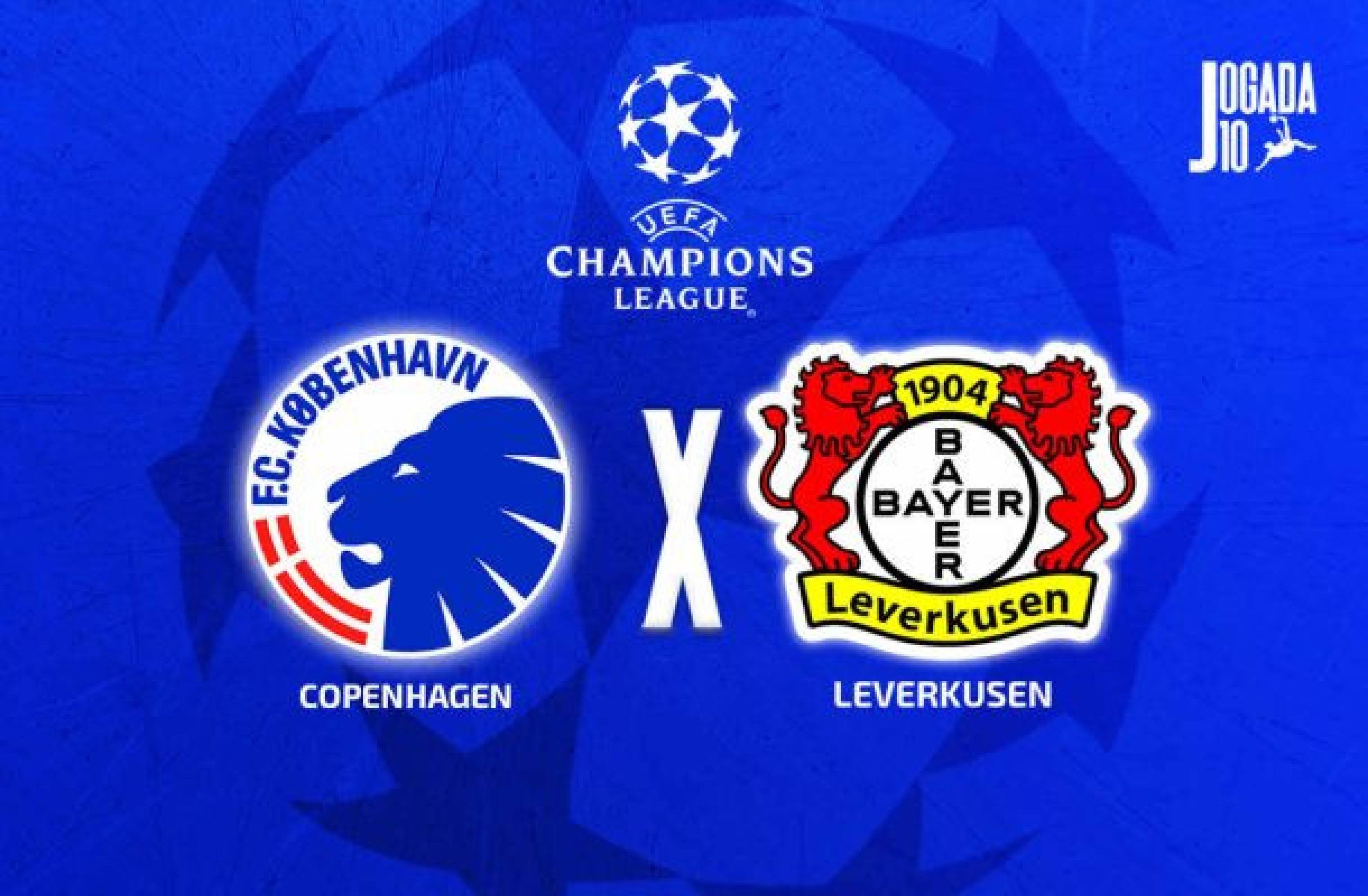 Copenhagen x Leverkusen: onde assistir, escalações e arbitragem