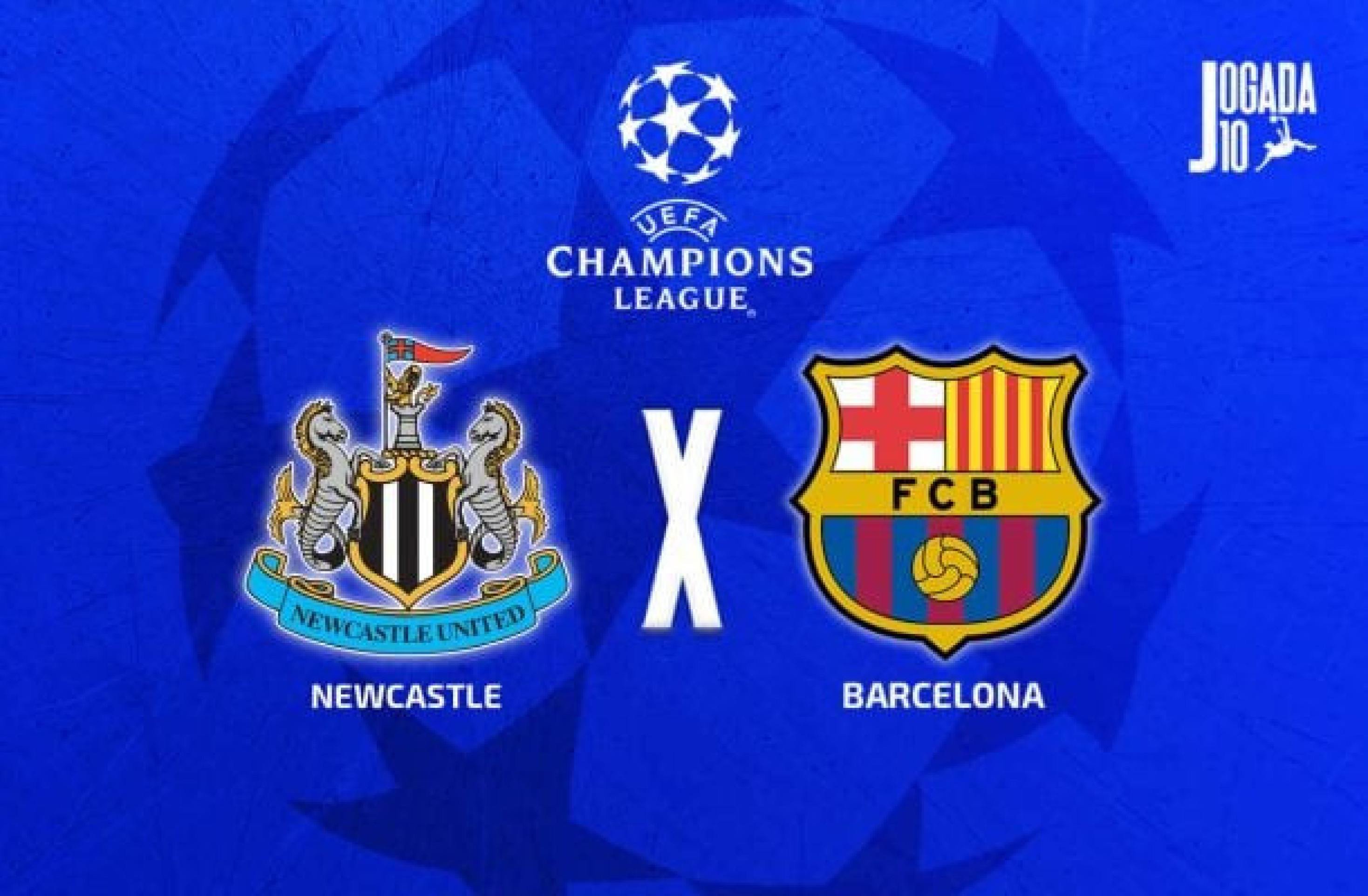 Newcastle x Barcelona: onde assistir, escalações e arbitragem