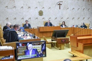 Plenário no STF: ministro Barroso ressaltou a necessidade de proteger o consumidor e manter a viabilidade das operadoras de saúde  -  (crédito: Antonio Augusto)