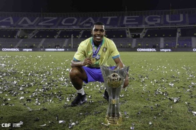 CBF aceita pedido do Vasco e não convoca Rayan para o Mundial Sub-20 -  (crédito: Foto: RAFAEL RIBEIRO/CBF)