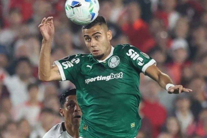 Camisa 8 foi um dos grandes nomes da partida -  (crédito: Foto: Cesar Greco/Palmeiras)