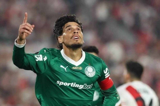 Paraguaio abriu o placar no Monumental de Nuñez - (crédito: Foto: Cesar Greco/Palmeiras) Paraguaio abriu o placar no Monumental de Nuñez - (crédito: Foto: Cesar Greco/Palmeiras)