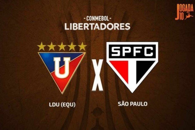 São Paulo enfrenta a LDU e a altitude de Quito  -  (crédito: Foto: Arte/Jogada 10)