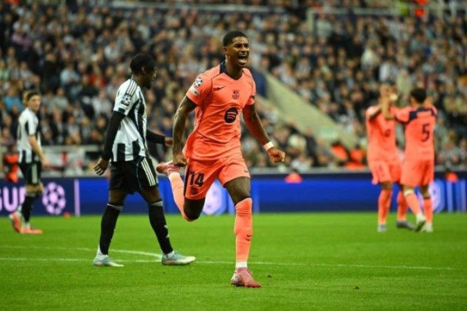 Barcelona vence o Newcastle pela estreia da Champions - (crédito: Foto: Clive Mason/Getty Images) Barcelona vence o Newcastle pela estreia da Champions - (crédito: Foto: Clive Mason/Getty Images)