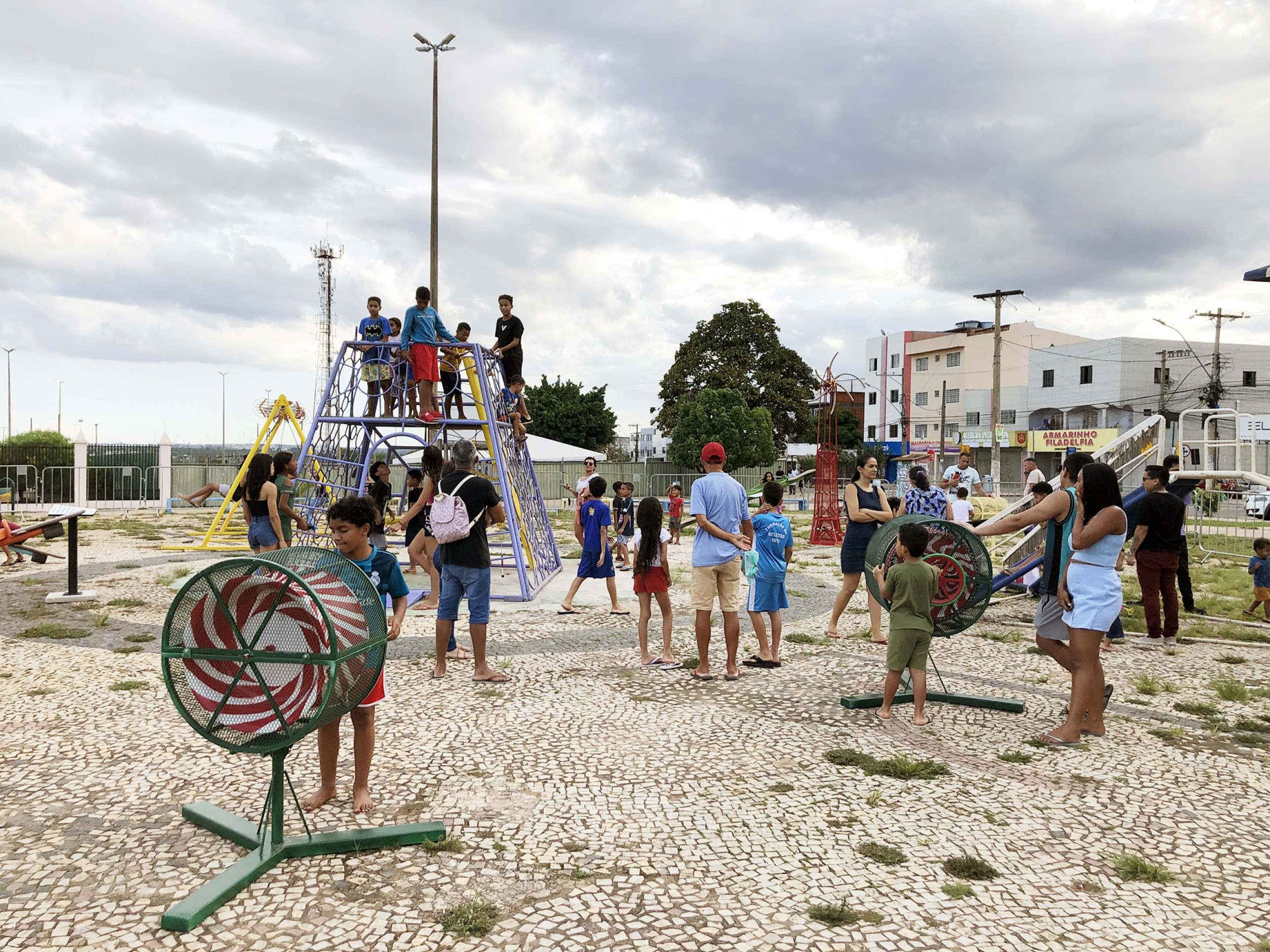Parque itinerante Diversom inicia nova temporada no Parque da Cidade