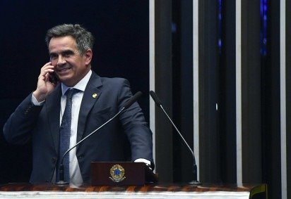 Senador Ciro Nogueira é um dos alvos da 5ª fase da Operação Compliance Zero -  (crédito: Carlos Moura/Agência Senado)