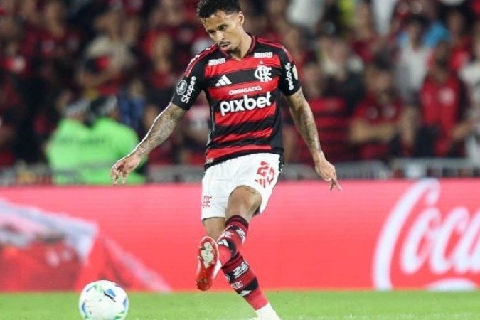 ALLAN -  Substituiu Saul aos 18 da etapa final. Foi apenas um destruidor, pois sua qualidade para trocar passes é bem inferior a de Saul. Discreto. NOTA 5,0. Foto: Gilvan de Souza/Flamengo
