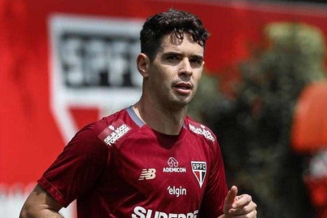 Oscar pode voltar ao São Paulo contra o Santos  -  (crédito: Foto: Pedro Guedes / São Paulo FC)