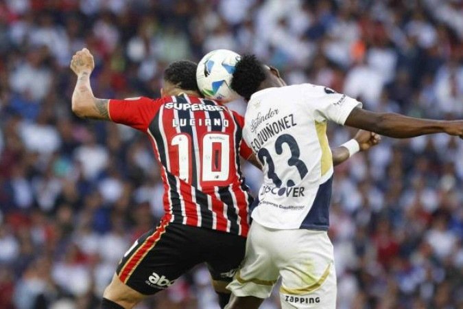 São Paulo precisa de placar elástico para seguir vivo na Libertadores  -  (crédito: Foto: Rubens Chiri / São Paulo FC)