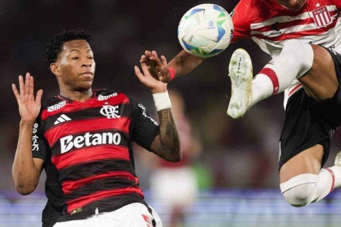 Plata: expulsão injusta influenciou a vitória apertada do Flamengo - (crédito: Foto: Gilvan de Souza / Flamengo) Plata: expulsão injusta influenciou a vitória apertada do Flamengo - (crédito: Foto: Gilvan de Souza / Flamengo)