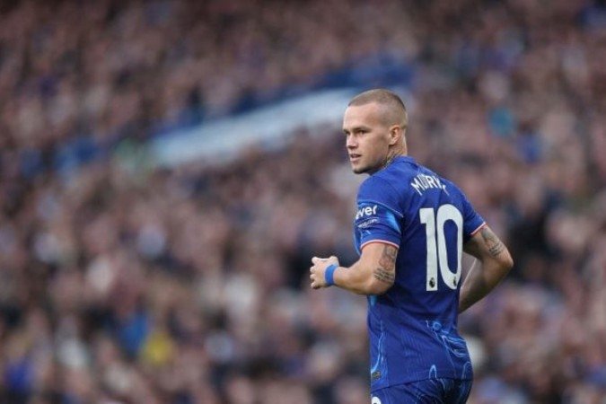 Mykhailo Mudryk em ação pelo time inglês - (crédito: Foto: Ryan Pierse/Getty Images) Mykhailo Mudryk em ação pelo time inglês - (crédito: Foto: Ryan Pierse/Getty Images)