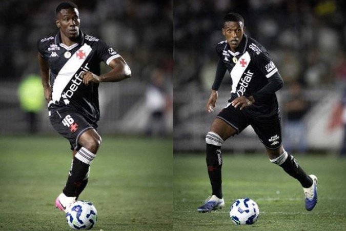 Com Cuesta e Robert Renan, Vasco terá a 12ª dupla de zaga diferente em 2025 -  (crédito: Foto: Matheus Lima/Vasco)