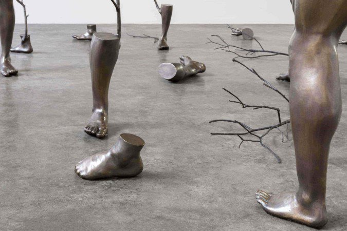 Finca-Pé: Estórias da terra
Exposição de AntÃŽnio Obá. Curadoria: Fabiana Lopes. Abertura hoje e visitação até 23 de novembro, de terça a domingo, das 9h à s 21h. Entrada gratuita, mediante retirada de ingresso em www.bb.com.br/cultura e na bilheteria do CCBB BrasÃlia. Classificação indicativa livre.
- (crédito: Divulgação) Finca-Pé: Estórias da terra
Exposição de AntÃŽnio Obá. Curadoria: Fabiana Lopes. Abertura hoje e visitação até 23 de novembro, de terça a domingo, das 9h à s 21h. Entrada gratuita, mediante retirada de ingresso em www.bb.com.br/cultura e na bilheteria do CCBB BrasÃlia. Classificação indicativa livre.
- (crédito: Divulgação)