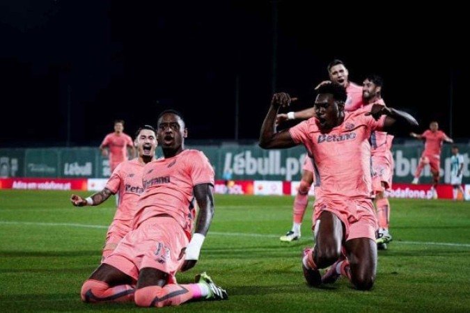 Com gols de Pablo Rosário, Omorodion e Gabi Vieira, Porto atropela o Rio Ave -  (crédito: Foto: Divulgação / Porto)