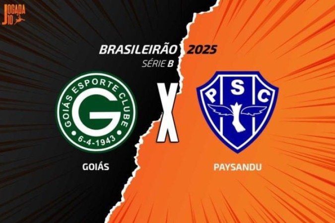 Goiás busca a liderança da Série B contra o Paysandu na Serrinha -  (crédito: Foto: Arte/Jogada10)
