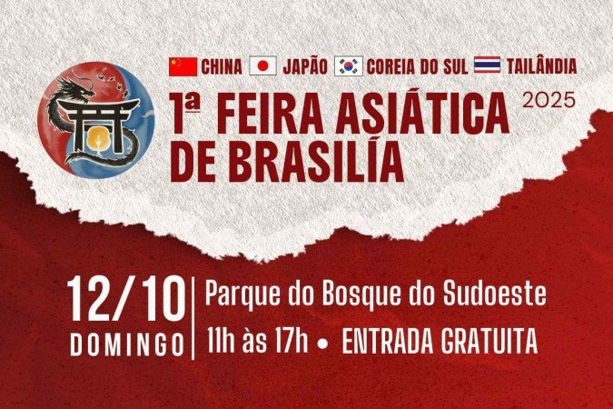 1ª Feira Asiática de Brasília. - (crédito: Divulgação.) 1ª Feira Asiática de Brasília. - (crédito: Divulgação.)