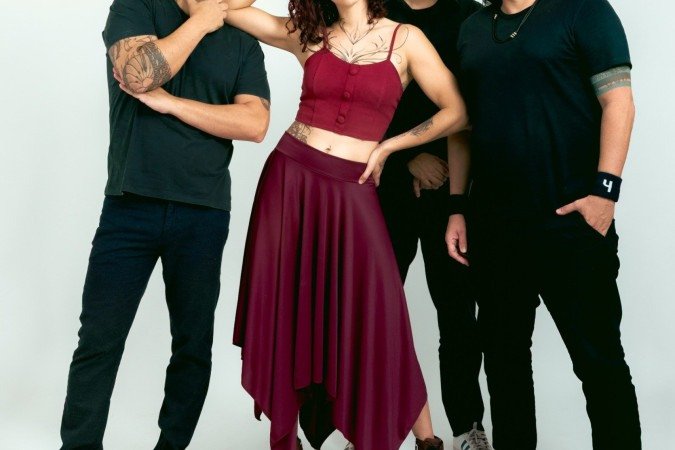 Banda Mitsein, de Planaltina, é um dos grupos que participam do Unindo Tribos - Rock Periférico. Na imagem, Gabriella Ávilla, Thiago González, Ricardo Teles e Werner Gonçalves. - (crédito: Divulgação) Banda Mitsein, de Planaltina, é um dos grupos que participam do Unindo Tribos - Rock Periférico. Na imagem, Gabriella Ávilla, Thiago González, Ricardo Teles e Werner Gonçalves. - (crédito: Divulgação)