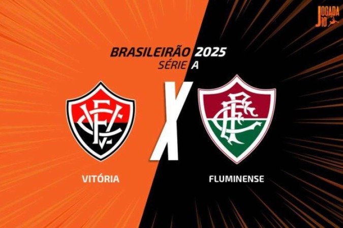 Vitória e Fluminense fazem duelo pela 24ª rodada do Brasileirão - (crédito: Arte: Jogada10) Vitória e Fluminense fazem duelo pela 24ª rodada do Brasileirão - (crédito: Arte: Jogada10)
