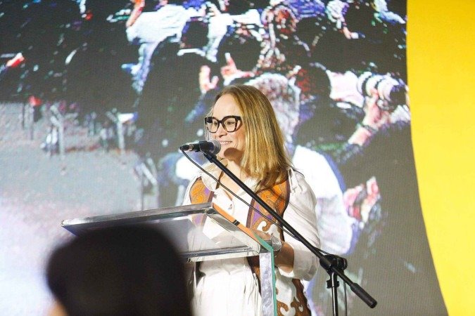 Ao Correio, Fernanda citou que o Programa Nacional de Alimentação Escolar (PNAE) começou como uma medida assistencial, mas hoje é uma política educacional -  (crédito: Angelo Miguel/MEC)