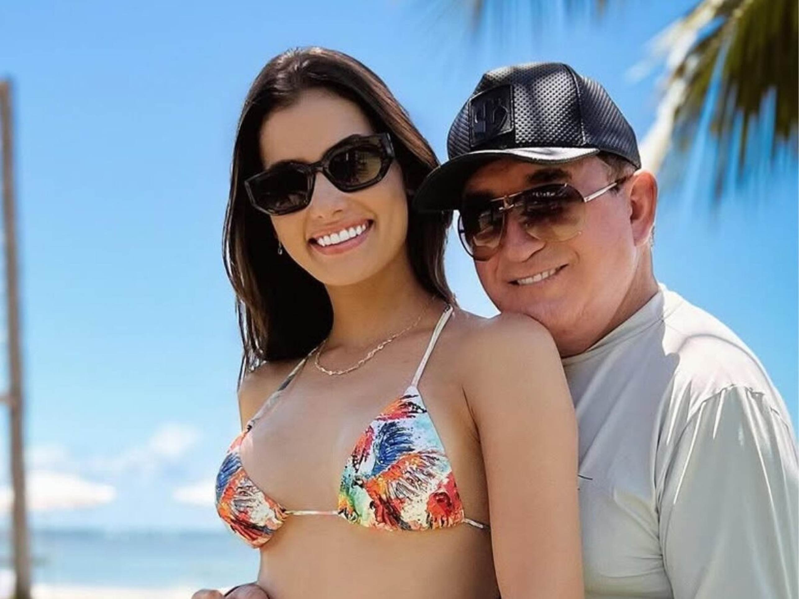 Esposa de Amado Batista detalha intimidades no casamento com o cantor -  (crédito: Observatorio dos Famosos)