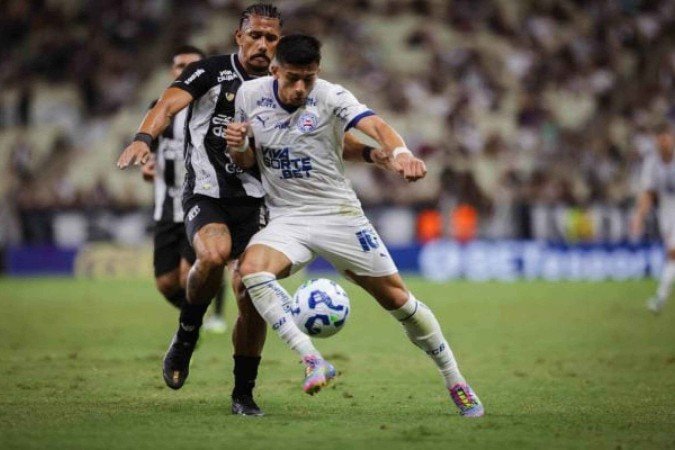 Ceará e Bahia: jogo equilibrado no Castelão -  (crédito: Foto: Letícia Martins/EC Bahia)