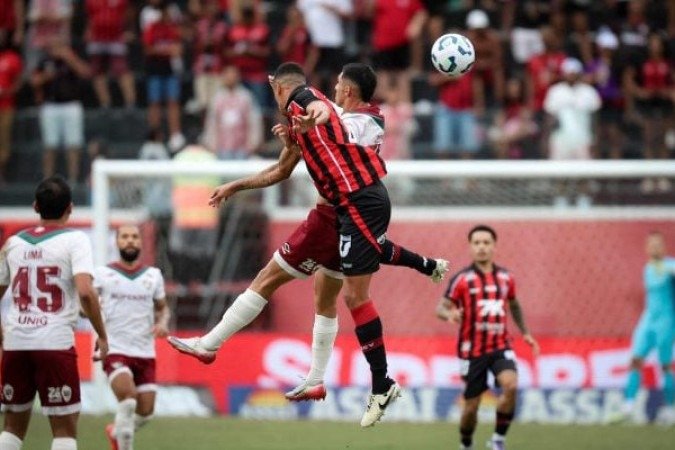 VITÓRIA - Desperdiçou uma ótima oportunidade de pontuar na briga contra a zona de rebaixamenrto. Perdeu muitas chances diante de um Fluminense alternativo - Nota 5,0 - Foto: Marcelo Gonçalves/Fluminense