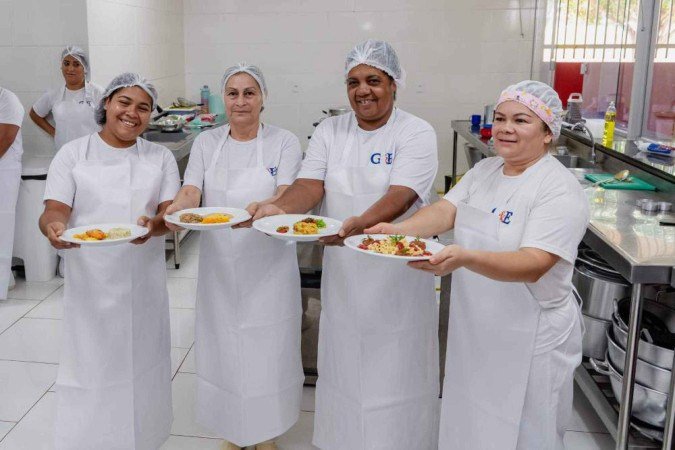Concurso Sabor de Escola começa reunirá merendeiros das escolas públicas do DF -  (crédito: Jotta Casttro/SEEDF)