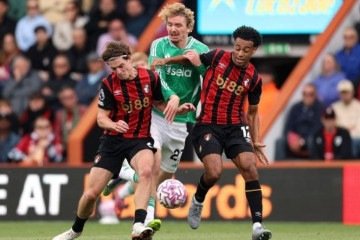 Sem brasileiros, Newcastle segura o Bournemouth no Inglês