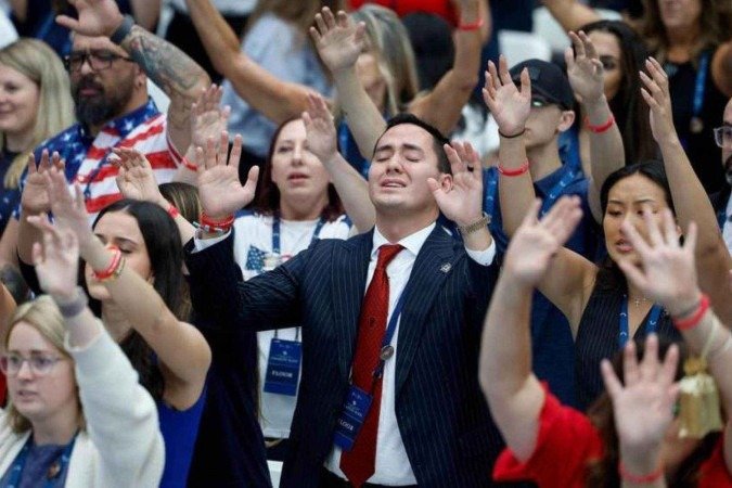 Charlie Kirk foi assassinado em 10 de setembro durante um evento público na Universidade Utah Valley - (crédito: Getty Images) Charlie Kirk foi assassinado em 10 de setembro durante um evento público na Universidade Utah Valley - (crédito: Getty Images)