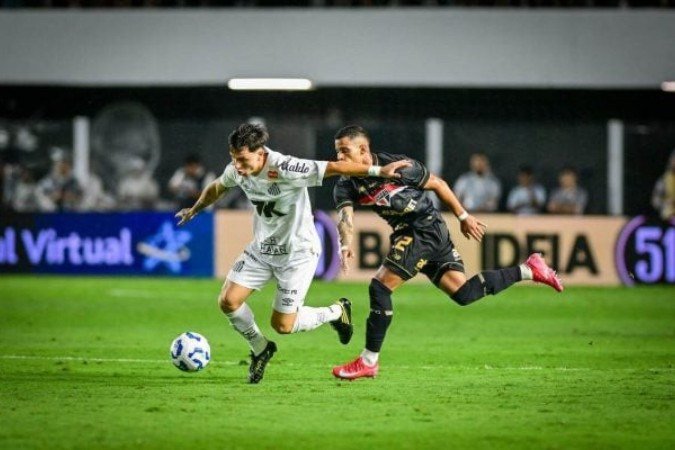 Santos passou pelo São Paulo em sua briga contra o Z4 - (crédito: Foto: Diego Soares/Ag. Paulistão) Santos passou pelo São Paulo em sua briga contra o Z4 - (crédito: Foto: Diego Soares/Ag. Paulistão)