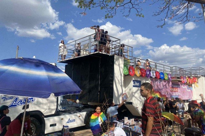  21.09.2025. Maria Eduarda Lavocat CB/DA Press. Parada Gay de Taguatinga.  -  (crédito:  Maria Eduarda Lavocat CB/DA Press)