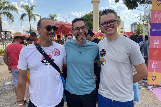  Marcos Kleiton, Marcos Mendes e Marcelo Amaral: reafirmação -  (crédito:  Maria Eduarda Lavocat CB/DA Press)