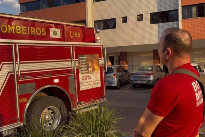 Caso ocorreu neste domingo (21/9), na 214 Norte -  (crédito: Samanta Sallum/CB/D.A. Press)