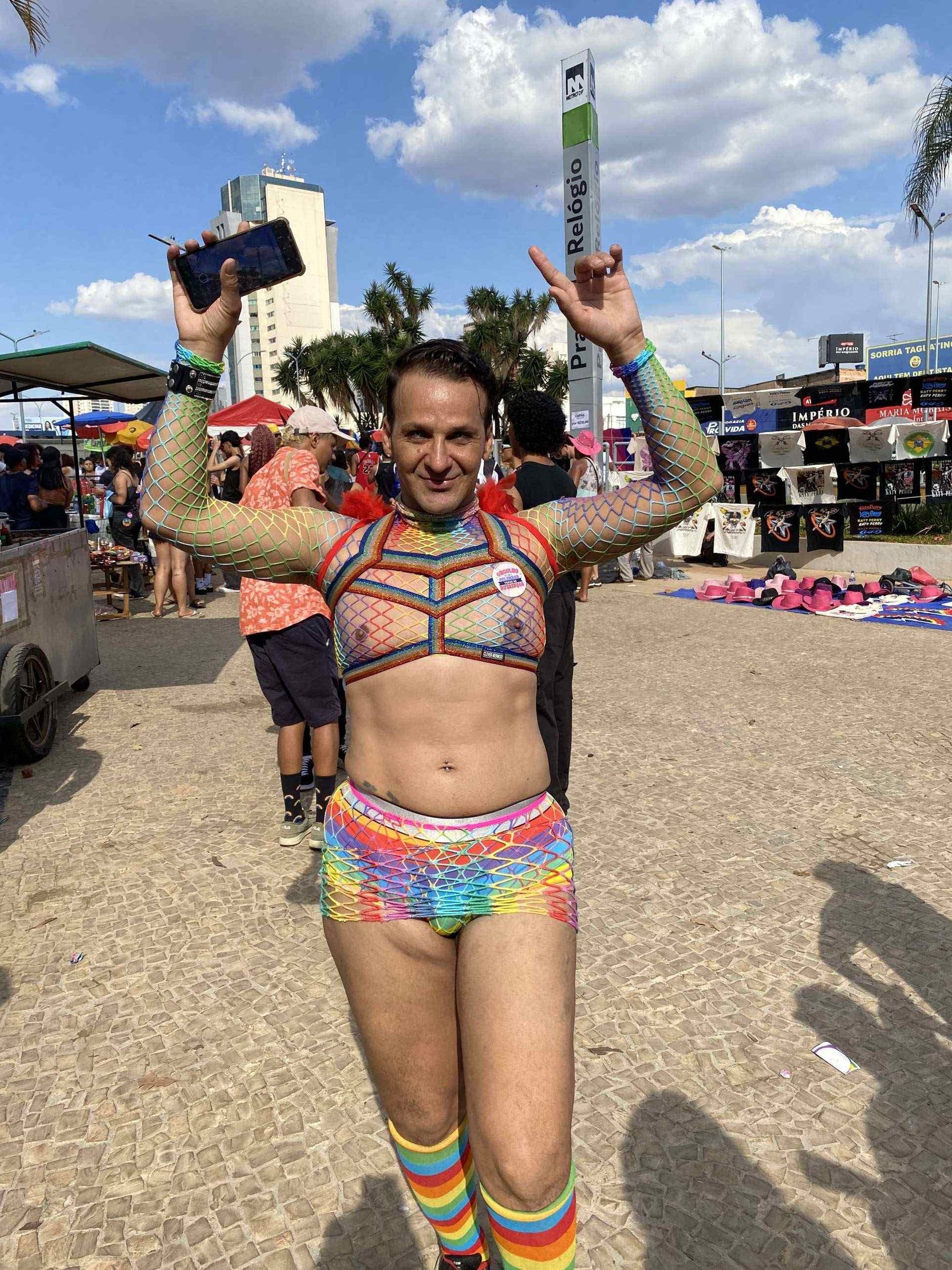  21.09.2025. Maria Eduarda Lavocat CB/DA Press. Parada Gay de Taguatinga. Wesley Angel. 