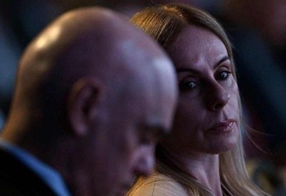 Quem é Viviane Barci de Moares, mulher de Alexandre de Moraes e sancionada pelos EUA -  (crédito: BBC Geral)